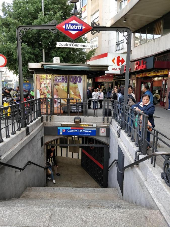 Acogedor Estudio En Cuatro Caminos By Bebalmy Madrid Kültér fotó
